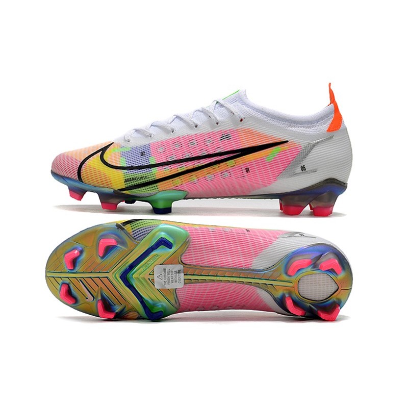 Nike Mercurial Vapor Elite FG Dragonfly Bílý stříbrný Dark Nachový